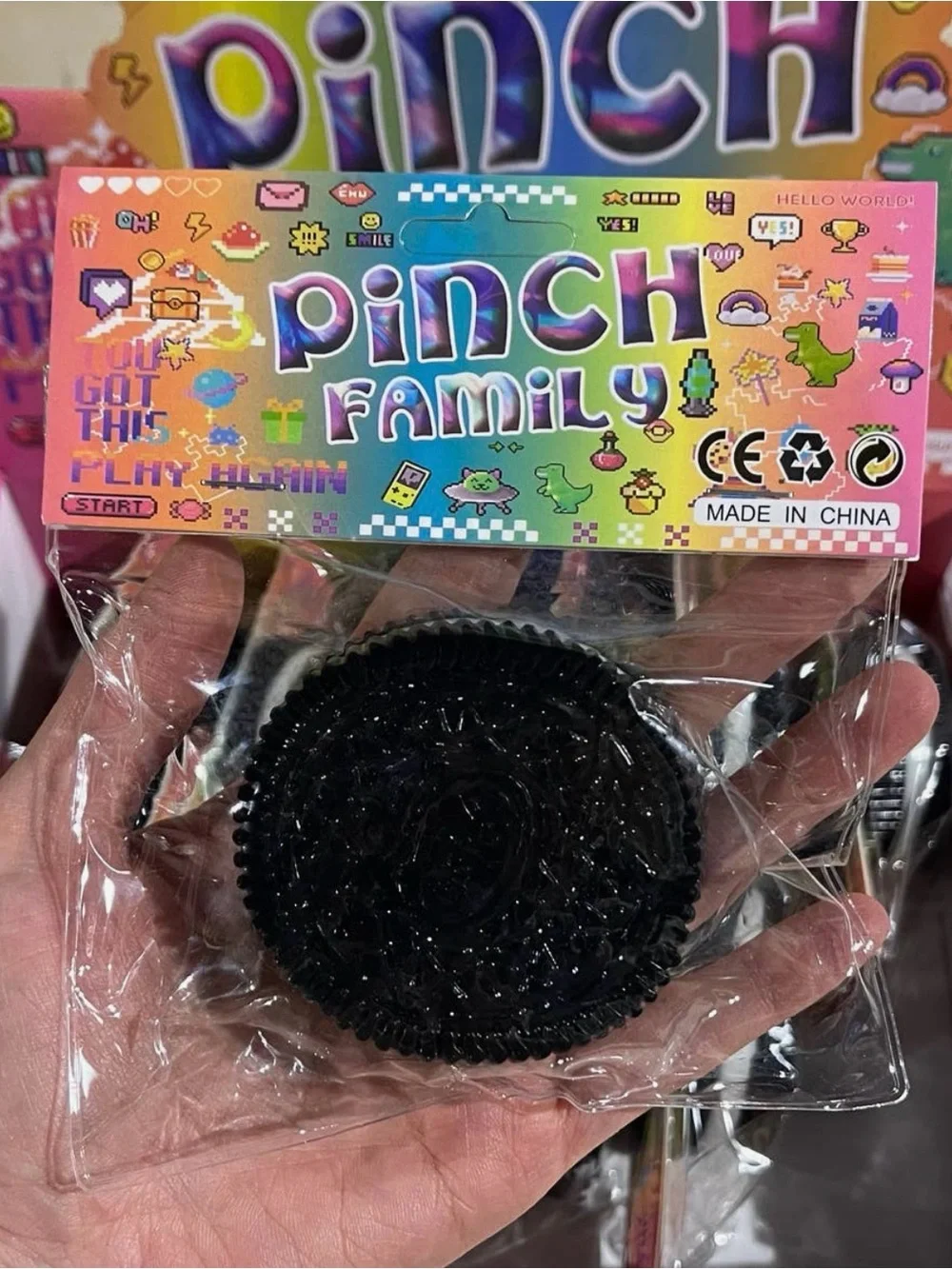 Taba Oreo Cookie Squeeze Toy – Fun Stress Reliever